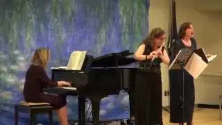 The Enchanted Flute for voice, flute, and piano, by Maurice Ravel