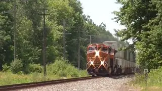 BNSF 7993 East - Geneva, OH - 7/2/22