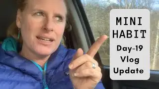 Mini Habit Candid Update &mdash; Day 19  &mdash; Survival to Thrival