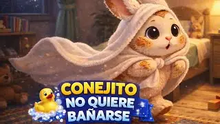 ¿Logrará el Conejito Escapar del Baño? 🐰🛁 | Cuento Infantil