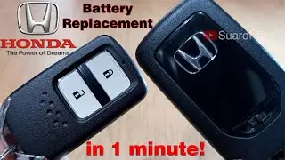 Замена аккумулятора Honda Smart Key / Keyless / Key FOB
