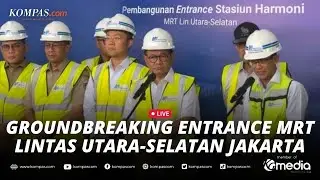 🔴LIVE - Stasiun Harmoni Dibangun, Pramono Singgung Masalah Banjir Jakarta