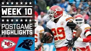 Chiefs vs. Panthers | NFL Week 10 Game Highlights (2016)
