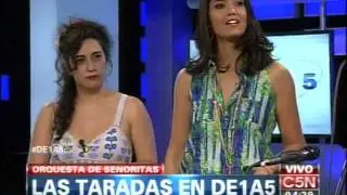 C5N - MUSICA EN VIVO: LAS TARADAS EN DE 1 A 5