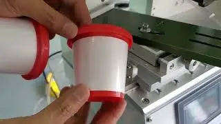Conical Cups Labeling Machine
