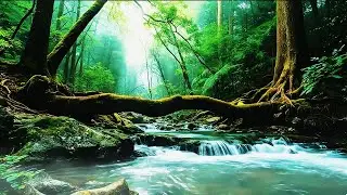 Relaxing Nature Sounds for Sleep, Forest Sounds, Beautiful Birds Singing,Relax, Study, Meditate,#002