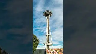 Space Needle Seattle, Washington #shorts #travel #explore #adventure #interestingfacts #history #usa