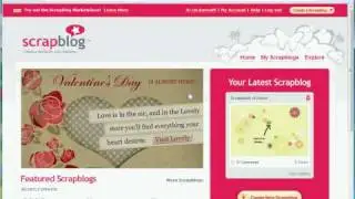 Sign up for Scrapblog