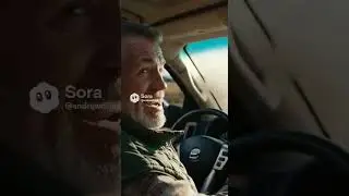 I Andrew Dillingham as an old man drives a Nissan Titan HD diesel truck with the loudest diesel