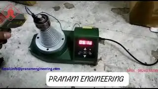 PRANAM Cone Induction Heater | Working Video | Heat Bearings of various IDs