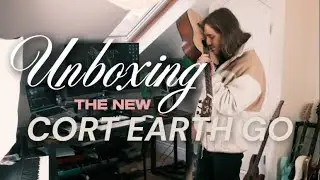 Unboxing the new CORT - EARTH GO acoustic with built-in effects, Looper and more