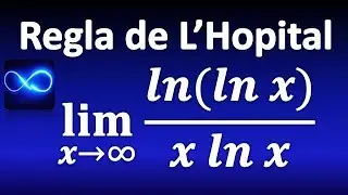 123. Предел по правилу Лопиталя: с логарифмами, форма ∞ / ∞