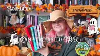 🎃📚 Camp Enchanted: Halloween Edition TBR! | Spooky Books, Badges & Cosy Camp Vibes 🏕️✨