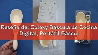 Reseña del Colexy Báscula de Cocina Digital, Portátil Báscula de Cuchara para Comida para Perros, Cu