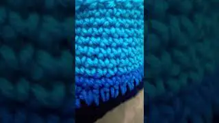 Shades of blue hat.
