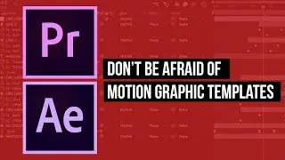 How to make a Motion Graphic Template MOGRT