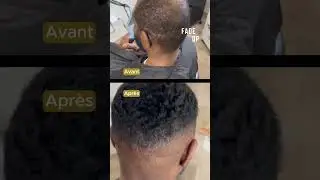 INCROYABLE transformation capillaire 😳 | Avant / Apr&egrave;s Antonio