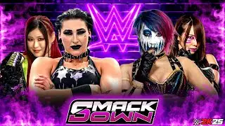 WWE SMACKDOWN: Риа Рипли и Айо Скай против Аски и Кайри Сэйн | Полный матч 19 октября 2025 г.
