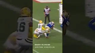 THE #1 PLAY OF THE YEAR BY A CANADIAN @brady.oliveira #cfl #footballhighlights  #canadianfootball