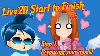 live2D tutorial, Start to Finish: Step1 preparing your psd model