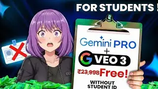 No Student ID Needed for Gemini Pro +VEO 3 || Unlock GeminiPro Without a Student ID