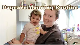 🌞 Daycare Morning Routine | Lunchbox Prep, Hairstyles & Almost Fainting?! 😅