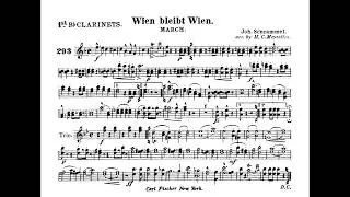 Wien Bleibt Wien Marcsh - Bb CLARINET 1