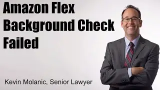 Amazon Flex Background Check Failed