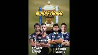 rcb vs gt 2023 team comparison| best playing 11 of rcb and gt | #viratkohli #hardikpandya #viratians