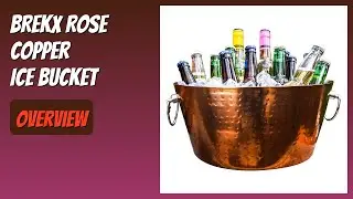 REVIEW (2026): BREKX Rose Copper Ice Bucket. Features