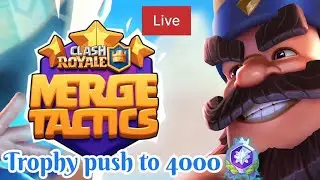 Trophy push to 4000!! Goblin queen is back! Merge tactics