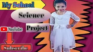 My School Science Project 🔭 🏫All students  they did is very well✨💖🤗....