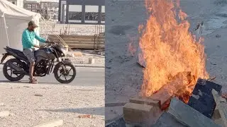 সয়মটা ভালই গেলো,,ঘুরার ফাঁকে বন্ধুর গাছিমার ময়লা পুড়িয়ে ফেললাম,। Badsha bhai official