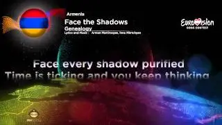 Geanealogy - Face the Shadows (Armenia) Karaoke Version