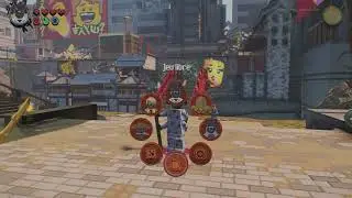 All four arms characters in LEGO NINJAGO movie videogame