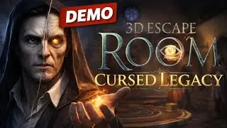 3D Escape Room: Cursed Legacy 🔴 FULL DEMO Walkthrough | Puzzle Escape Game