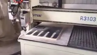 LIMAC CNC machine cutting kingspan pre-insulated phenolic duct