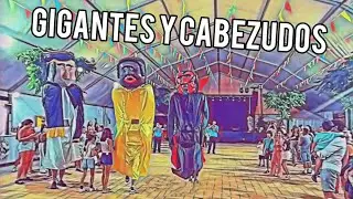 Gigantes y cabezudos Ayamonte 2025. Alumbrado e inicio de las fiestas de Canela