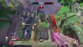 [Quake Champions CB] Anarki Gameplay - Sacrifice (Low LOD Bias driver settings)