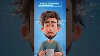 When Your Brain Runs on 10% Battery ⚡🧠 | #funny  #science  #animation  #Shorts