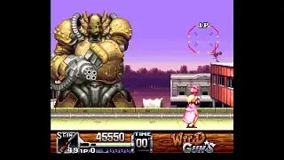 Wild Guns ... (SNES) 60fps Gameplay