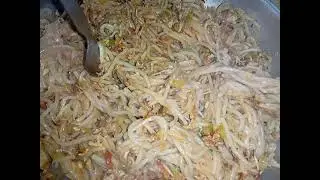 Minahil top star foods  chicken spaghetti preparations