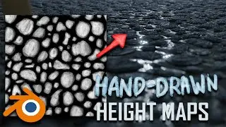 Hand-Drawn Tiled Bump Maps (And other tiling textures, too!) | Blender tutorial + free texture DL