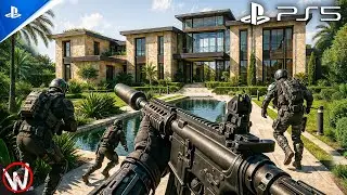 ATTACK ON THE ARMS BARON'S MANSION! / Realistic Immersive Ultra Graphics [4K 60FPS HDR] Call of Duty