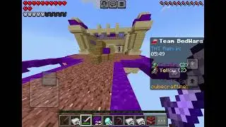 Minecraft Bedwars Collab with @TotallyFearsome-y5q  Part 1