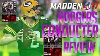 Madden 17 - Conductor Aaron Rodgers Review! (Jets Playbook)