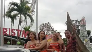 Motorcade of Disney Characters