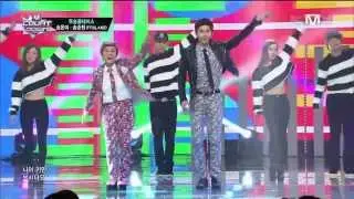 [1080p HD] 140109 M! Countdown Two Song Place (FT Island Seunghyun & Song Eunyi) - Age-Height