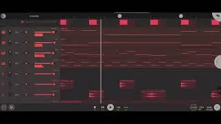 Processing Melodic bass Drop On ( Fl studio mobile )