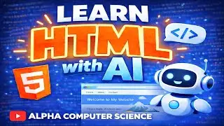 Learn HTML Using AI Tools | Zero to First Website | Alpha Computer Science